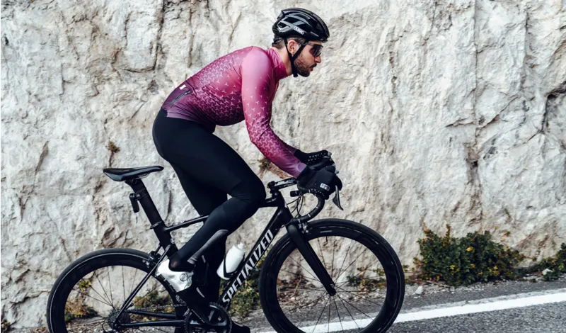 Q36.5 Men's GREGARIUS LIGHT Bib Tights : Black-4